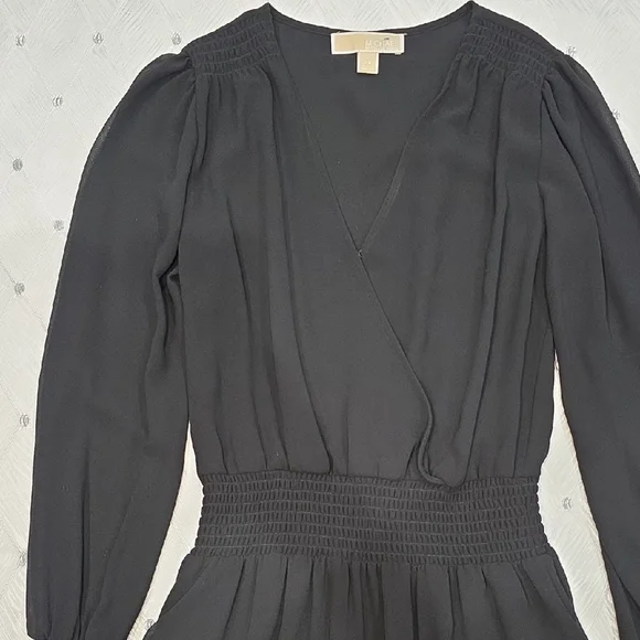 Michael Kors Black Long Sleeve Dress - Picture 3 of 6